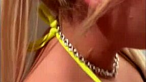 Tanned stepmom Kimber Woods seduced and breed by stepson inside tanning room